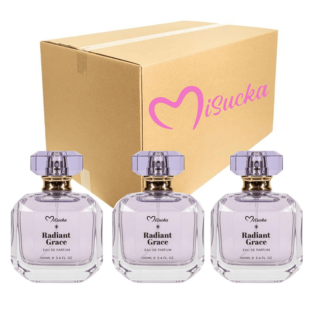 Caja de 12 Perfume Misucka 100 Ml Eau de Parfum - Radiant Grace