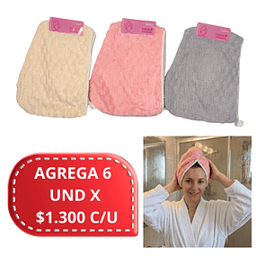 Gorro de Microfibra Misucka Alta Calidad (Colores Surtidos) - AR26