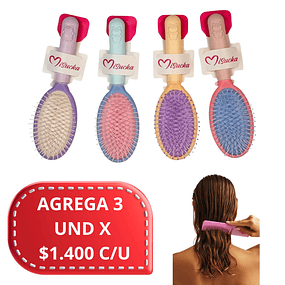 Cepillo para el Cabello Misucka Alta Calidad, Se Envian Colores Surtidos - AR56