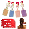 Cepillo para el Cabello Misucka Alta Calidad, Se Envian Colores Surtidos - AR65