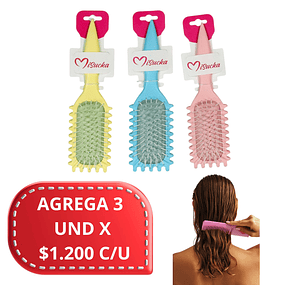 Cepillo para el Cabello Misucka Alta Calidad, Se Envian Colores Surtidos - AR50