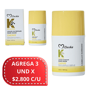 Mascarilla Capilar Reparadora sin Enjuague Misucka K Molecular  50ml - CHERRY