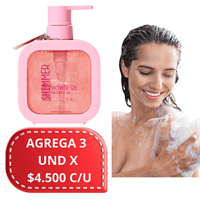 Shower Gel Misucka Gel de Ducha con Shimmer 300 Ml - Bombshell 