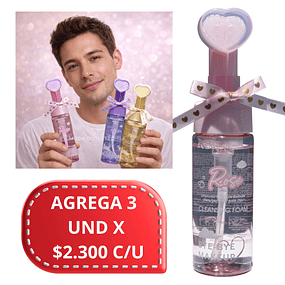 Limpiador Facial en Espuma SAS Cosmetics - SAH211-1 - ROSE