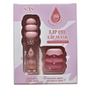 Set de Aceite Labial + Mascara de Labios SAS Cosmetics - SAC186 - STRAWBERRY