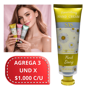 Crema de Manos SAS Cosmetics 50g - FRESH DAISY