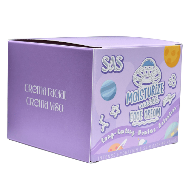 Crema Facial SAS Cosmetics Hidratacion Intensa - SAH193-3 