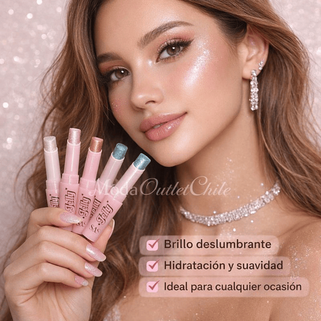 Iluminador en Gel Jelly Multifuncional SAS Cosmetics - SES006 - TONO 05