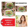 Toallitas Desmaquillantes SAS Cosmetics - Avocado 30 Toallas