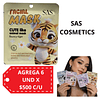 Mascarilla Facial SAS Cosmetics - SAH219-2 - BOUNCY TIGER