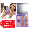 Paleta de Sombras SAS Cosmetics Good Vibes Only - SES015-2 - TONO 01 
