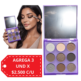 Paleta de Sombras SAS Cosmetics Good Vibes Only - SES015-2 - TONO 02