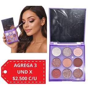 Paleta de Sombras SAS Cosmetics Good Vibes Only - SES015-4 - TONO 03