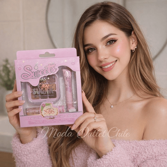 Set de Maquillaje Sweets SAS Cosmetics - SET005B 