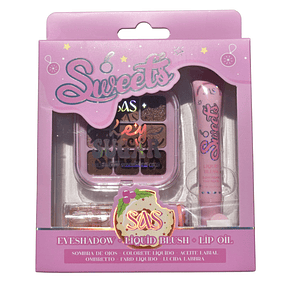 Set de Maquillaje Sweets SAS Cosmetics - SET005B 