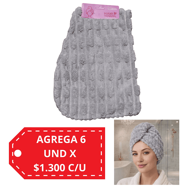 Gorro de Microfibra Misucka Alta Calidad (Colores Surtidos) - AR30