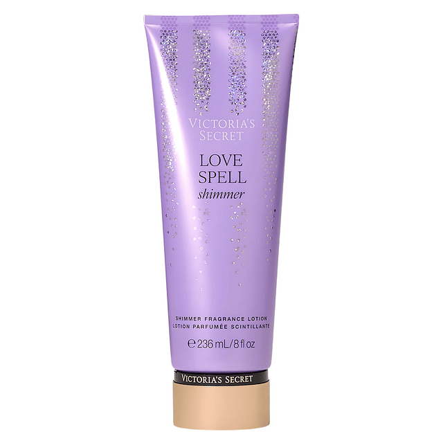 Loción Corporal Love Spell Shimmer Victorias Secret - 236 ml 