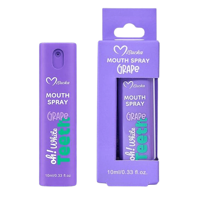 Spray Bucal White Teeth de Misucka 10 ml - Grape