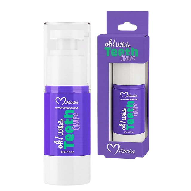 Serum blanqueador Dental White Teeth Misucka 30 ml - GRAPE