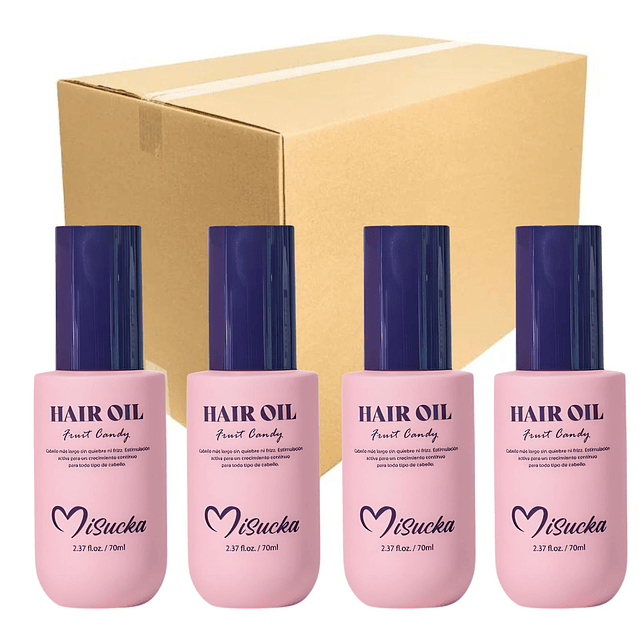 Caja de 12 Aceites Capilares Misucka Rutina Capiar Coreana - Fruit Candy