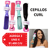 Cepillo para el Cabello Rizado / Curly Misucka Alta Calidad, Se Envian Colores Surtidos - AT15