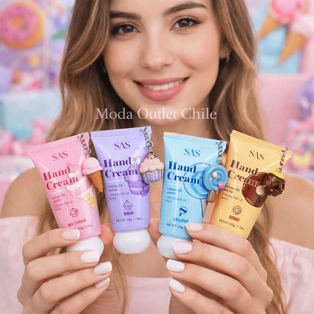 Crema de Manos Hidratante SAS Cosmetics 50g- SAH181 - LOLLIPOP