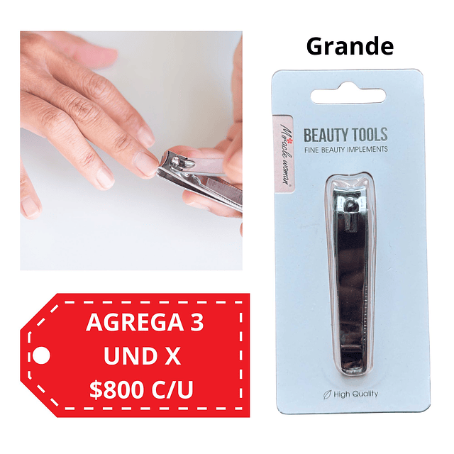 Cortauñas Grande Beauty Tools - 3009