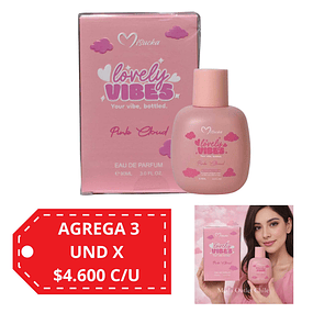 Perfume EAU DE PARFUM Lovely Vibes de Misucka 90 ML - PINK CLOUD