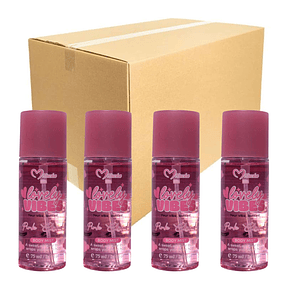 Caja de 12 Body Mist Lovely Vibes de Misucka 75 Ml - PINK CLOUD