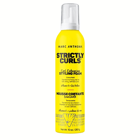 Mousse Definidor de Risos Coiffante Strictly Curls Vitamin E + Proteínas - MARC ANTHONY 