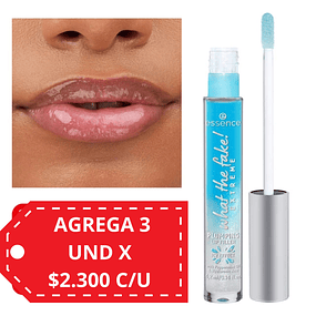 Brillo Labial Essence Volumen Extremo Efecto Frio con Acido Hyaluronico y Vitamina E - 02 Ice Ice Baby!