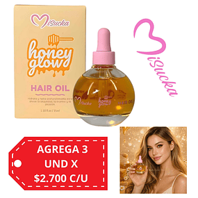 Aceite Capilar Honey Glow de Misucka 35 ML