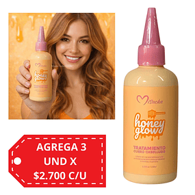 Tratamiento Capilar Honey Glow Misucka 100 Ml Hidrata y Nutre