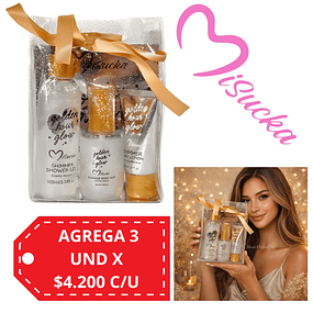 Set Trio Golden Hour Glow Misucka - Aroma Drama Heiress