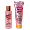 Duo Pack Golden Hour Glow Body Mist Shimmer Mas Locion Corporal - ROMA REBON
