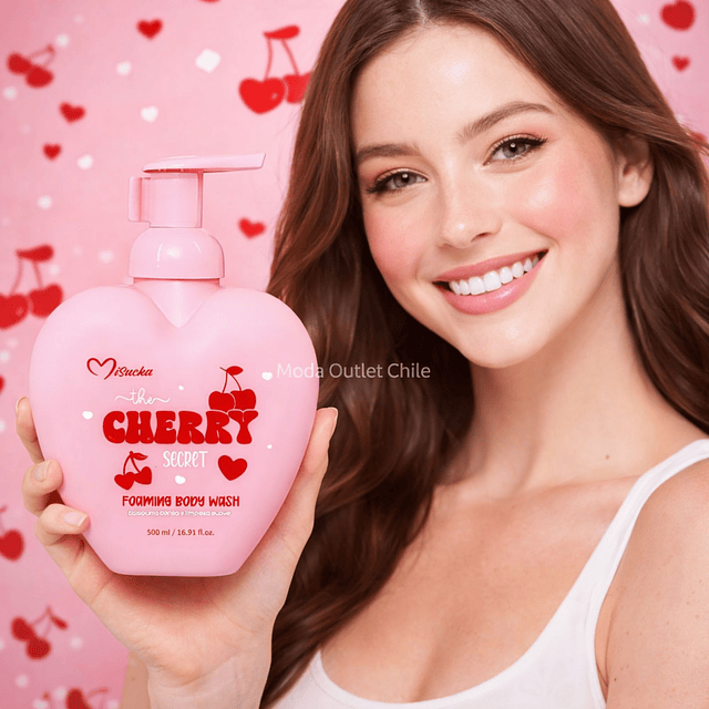 Gel de baño en espuma The Cherry Secret Misucka - 500 ML
