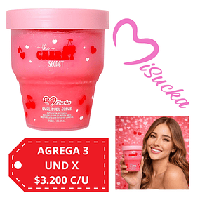 Exfoliante Corporal The Cherry Secret Misucka - 350g 