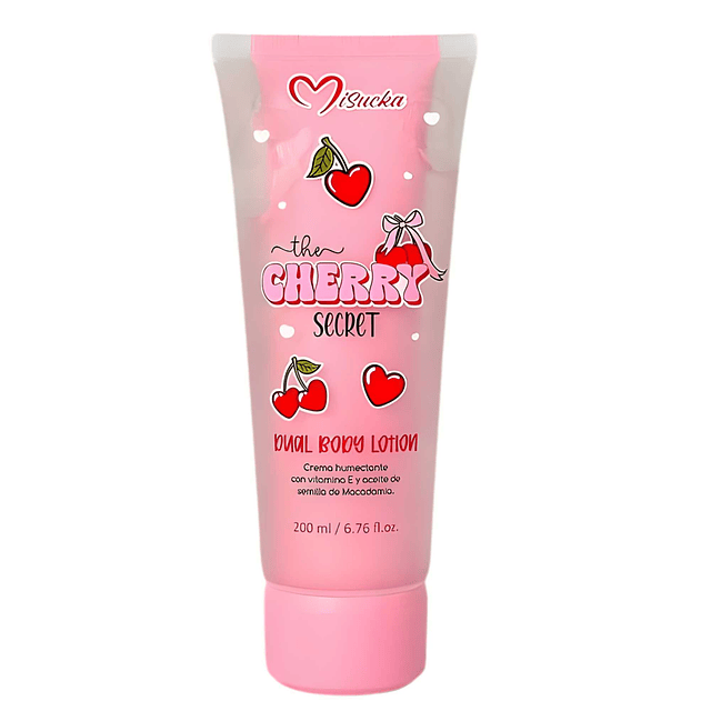 Crema Corporal Dual The Cherry Secret Misucka - 200 ML 