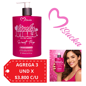 Crema Corporal Lovely Vibes de Misucka - 500 ML - Sweer Pop 