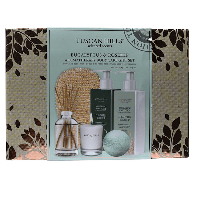 Set Corporal Aromaterapia Eucalyptus N24 - Tuscan Hills 