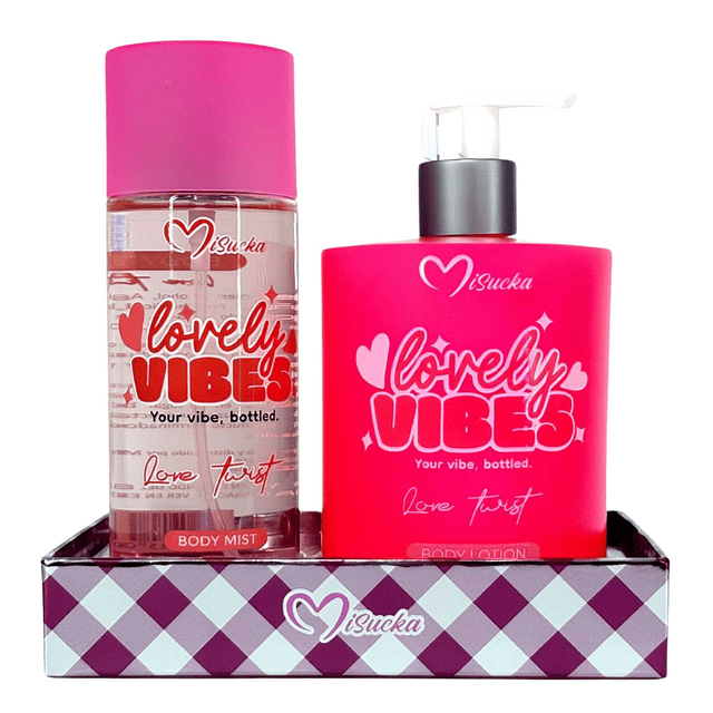 Pack Duo Body Mist y Crema Corporal de Misucka - Love Turist