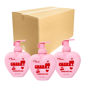 Caja de 12 Gel de baño The Cherry Secret Misucka