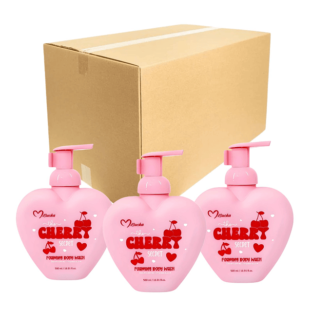 Caja de 12 Gel de baño The Cherry Secret Misucka