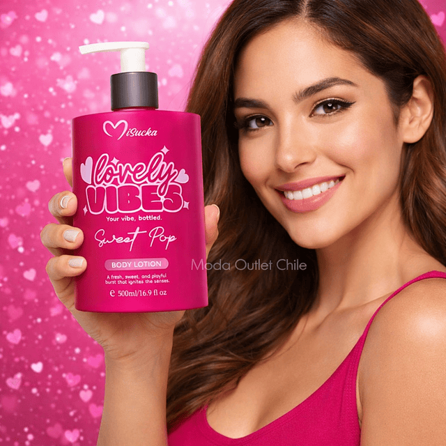 Caja de 12 Crema Corporal Lovely Vibes Sweer Pop Misucka - 500 ML