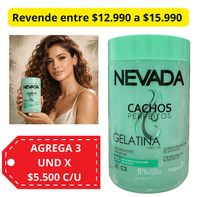 Gelatina / Gel NEVADA Rizos Perfectos - 1 KG 