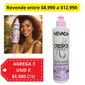 Crema de Peinar Activador de Crespos NEVADA - 300 Ml
