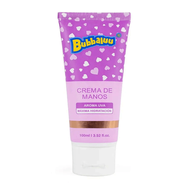 Crema de Manos Bubbaluu 100 Ml - Aroma Uva
