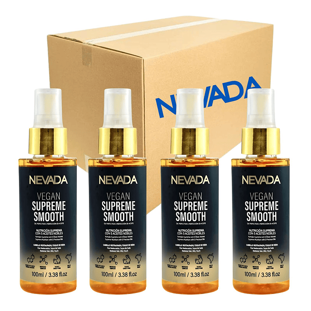 Caja de 12 Aceites Capilares Nutricion Extrema NEVADA - 100 ML Supreme Smooth
