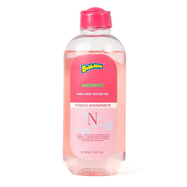 Tonico Hidratante Bubbaluu Niacinamide 400 Ml - FT-1869