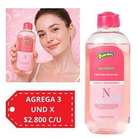 Tonico Hidratante Bubbaluu Niacinamide 400 Ml - FT-1869
